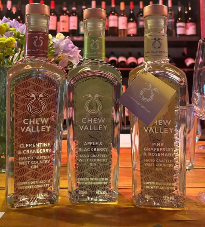 bottles of spirits