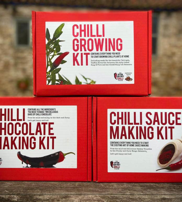 Three making kits.