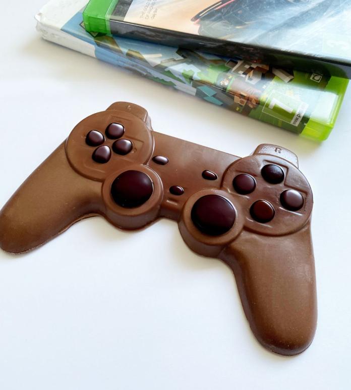 A chocolate gaming pad.