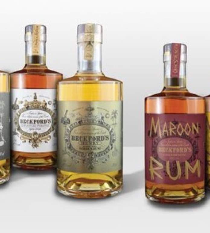 Line up of all Beckford's products.