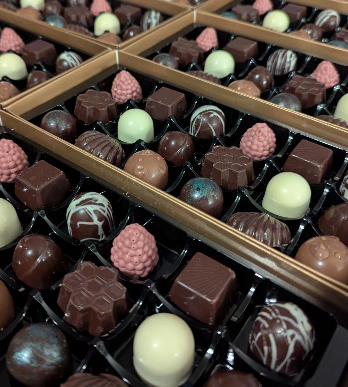Selection of chocolates