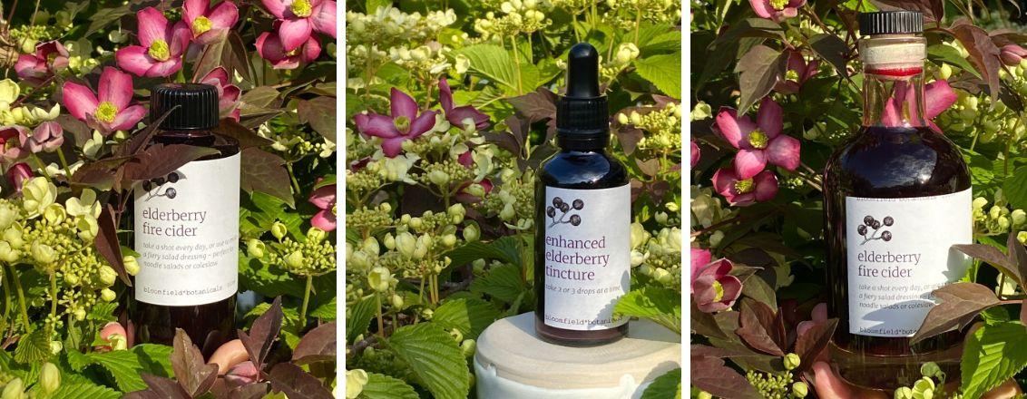 Bloomfield Botanicals in a garden setting