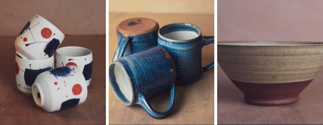 Japanese and Scandinavian inspired pottery